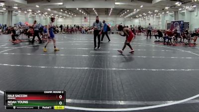 120 lbs Champ. Round 2 - Haji Saccoh, Kraken vs Noah Young, M2TC