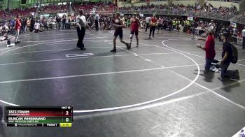 130 lbs Champ. Round 1 - Tate Frahm, Plainview Pirates vs Duncan Whisinnand, WWC Predator Wrestling