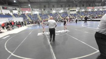 94 lbs 5th Place - Jackie Barton, Heaton Middle School vs Iyla Arnesen, Blevins Middle School