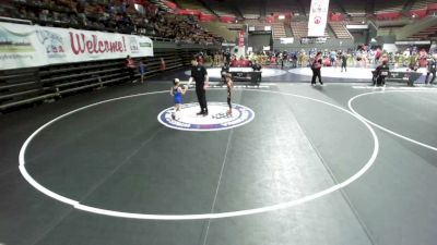 49 lbs Cons. Quarters - Xander Licea vs Christian Garcia, So Cal Hammers Wrestling
