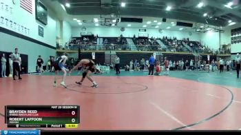 145 lbs Cons. Round 3 - Brayden Reed, Hybrid Wrestling Club vs Robert Laffoon, Indiana