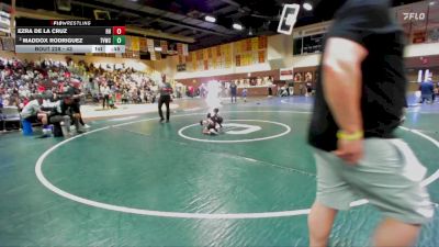 43 lbs Round 3 - Maddox Rodriguez, The Valley Wrestling Club vs Ezra De La Cruz, Rough House