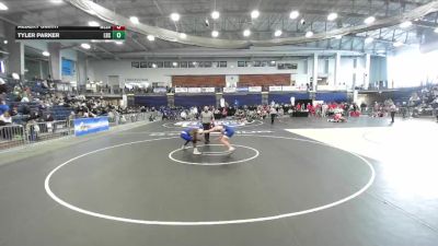 165 lbs Round 2 (3 Team) - Albert Smith, Maine-Endwell Sr HS vs Tyler Parker, Long Beach Sr