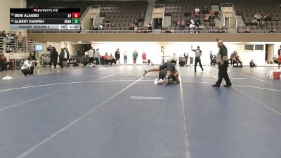 285 Championship Bracket Champ. Round 1 - Albert Karpeh, Brainerd vs Beni Alagbo, Apple Valley