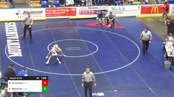 82 lbs Prelims - Brayden Andrews, Southern Columbia vs Keith Messner, Cocalico