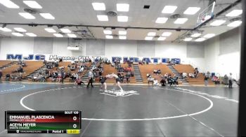 141 lbs Cons. Round 3 - Emmanuel Plascencia, Fresno City College vs Aceyn Meyer, Shasta College