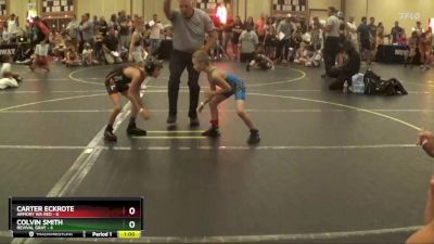 52 lbs Round 2 (4 Team) - Carter Eckrote, Armory WA Red vs Colvin Smith, Revival Gray