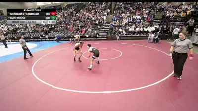 3A 150 lbs Champ. Round 1 - Spartan Stradinger, Union vs Jack Vigor, Carbon