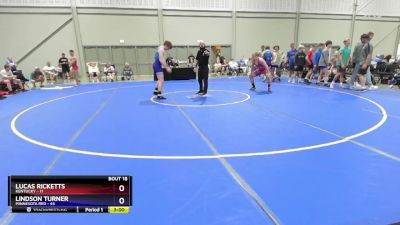 175 lbs 2nd Wrestleback (16 Team) - Lucas Ricketts, Kentucky vs Lindson Turner, Minnesota Red