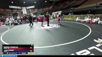 195 lbs Round 1 (16 Team) - Ramon Cendejas, KCWA vs Juan Nunez, CMWA