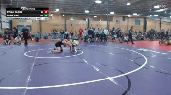 165 lbs Champ. Round 1 - Dylan Block, North Idaho College vs Koda King, Eastern Oregon University