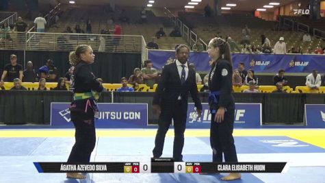 Clara Elisabeth Huon vs Ágatha Azevedo Silva 2026 Pan Jiu Jitsu IBJJF Championship