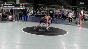 101 lbs Quarterfinal - Colton Stone, Washington Twp - MSC vs Chase Lepoidevin, Revolution Wrestling Club - MSC
