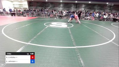 175 lbs Round Of 16 - KyLee Lindsley, MT vs Ella Johnson, NJ