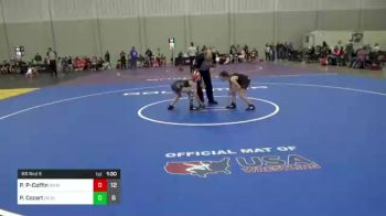 60 lbs Rr Rnd 5 - Paloma Parr-Coffin, Oregon Womens vs Piper Cozart, OK Supergirls Blue