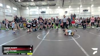 48 lbs Round 2 (8 Team) - Cooper Tackett, Ohio Gold vs Cohen Stiltner, Forge