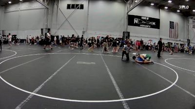 120 lbs Placement (4 Team) - RJ Morgan, Dayton Bandits vs Jake Infante, North Hunterdon WC