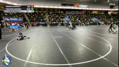 132 lbs Cons. Round 2 - Grayson Manning, Waukee Northwest vs Mason Glotfelty, Decorah
