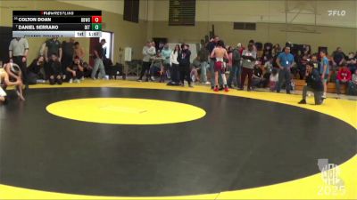 100 lbs Champ. Round 1 - Daniel Serrano, Dethrone vs Colton Doan, Beast Bay Wrestling Club