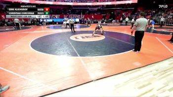 2A 106 lbs Cons. Semi - Christian Corcoran, New Lenox (Providence Catholic) vs Erik Klichurov, Lombard (Montini)