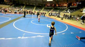 36 lbs Consolation - Braylyn Grigg, Tulsa Blue T Panthers vs Ashtyn Williams, Locust Grove Youth Wrestling