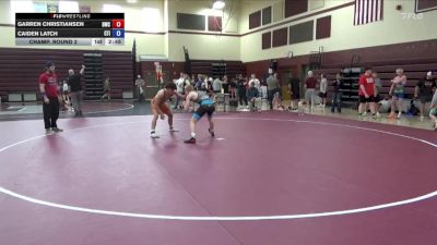 133.6-144.6 Champ. Round 2 - Garren Christiansen, Dubuque Wrestling Club vs Caiden Latch, CIWC Team Intensity