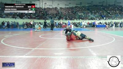 133 lbs Round Of 32 - Theodore J. Gervacio, Moore JH vs Devon Pickle, Jay Junior High