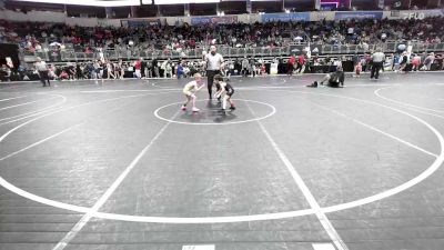46 lbs Round Of 16 - Colt Keys, Tahlequah WC vs Collins Schrimpf, Tri-Cap