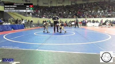 68 lbs Round Of 32 - Isaias Galindo, Carl Albert vs Allan Dacci, MacArthur Wrestling