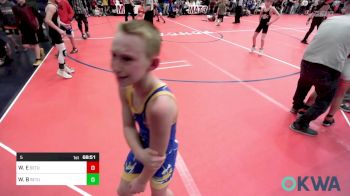 70 lbs Quarterfinal - Jett Hanson, Cowboy Wrestling Club vs Nash Denison, Team Tulsa Wrestling Club