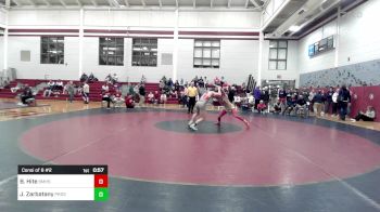 150 lbs Consi Of 8 #2 - Braden Hite, Brother Martin High School vs John Zarbatany, Providence Day School