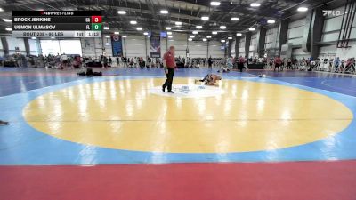 90 lbs Round Of 32 - Brock Jenkins, GA vs Usmon Ulmasov, FL