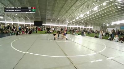 73 lbs Quarterfinal - Benjamin Pelayo, East Idaho Elite Wrestling vs Benjamin Myers, Aniciete Training Club