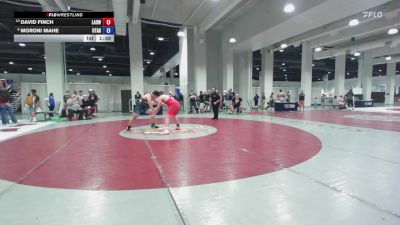 110 lbs Cons. Round 2 - David Finch, Lowell Academy Of Wrestling vs Moroni Mahe, Utah
