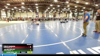 88 lbs Rd# 4- 2:00pm Friday Final Pool - Cruz Gannon, Iowa Black vs Jacob Holley, Terps Xtreme