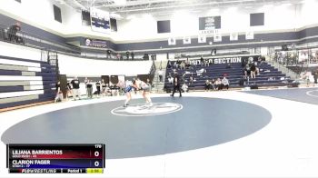 170 lbs Round 1 (4 Team) - Liliana Barrientos, Gold Rush vs Clarion Fager, Utah 2