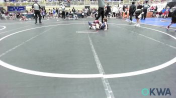 49 lbs Semifinal - Cove Bagley, Team Guthrie Wrestling vs Ryker Friddle, Rough Riders