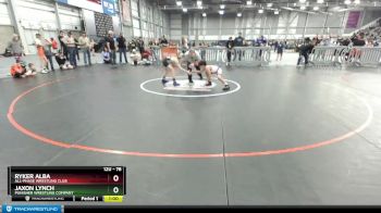 78 lbs Quarterfinal - Ryker Alba, All-Phase Wrestling Club vs Jaxon Lynch, Punisher Wrestling Company
