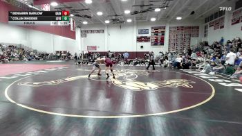 144 lbs Final - Benjamin Barlow, Granby/East Granby vs Collin Rhodes, Ledyard