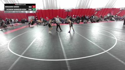 16U Boys - 106 lbs Cons. Round 4 - Camyron Dennis, Demons WC (Burlington) vs Layton Gruenenfelder, RT Elite Wrestling