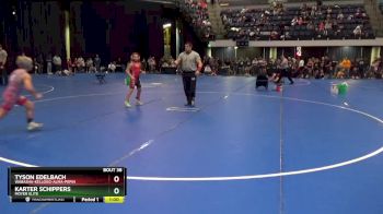 90 lbs Round 3 - Karter Schippers, Moyer Elite vs Tyson Edelbach, Wabasha-Kellogg-Alma-Pepin