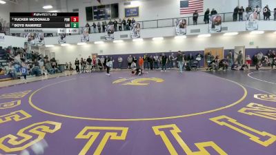 115 lbs Semifinal - Boyd Ramirez, Lander Middle School vs Tucker McDonald, Powell Middle School