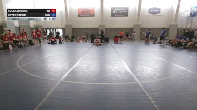106 lbs Cole Lemberg, Illinois vs Keyen Taplin, Kansas