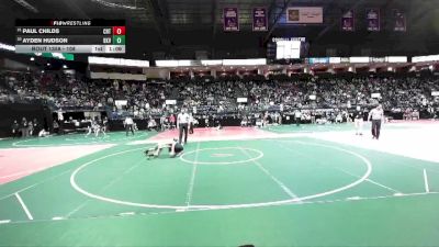 108 lbs Quarterfinal - Paul Childs, CRT2 vs Ayden Hudson, BKV1