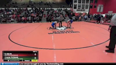 138 lbs Semifinal - TJ Silva, Rockton (HONONEGAH) vs Tyson Zvonar, Frankfort (LINCOLN-WAY EAST)