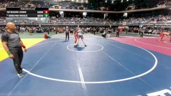 6A 285 lbs Quarterfinal - Drelynd Riggle, Arlington Martin vs Ke`shawn Jones, League City Clear Creek