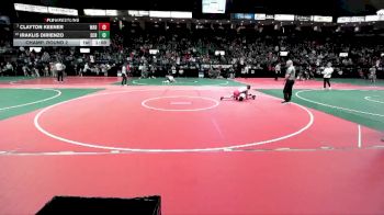 80 lbs Champ. Round 2 - Clayton Keener, WAD1 vs Iraklis DiRienzo, SCRA