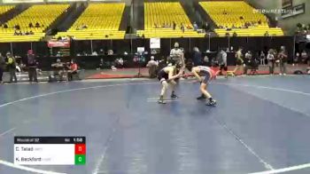 106 lbs Prelims - Caleb Tatad, Untattached 32 vs Keegan Beckford, Unattached 89