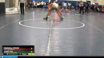 120 lbs Champ. Round 2 - Marshall Parker, Rigby High School vs Ryker Vail, Bonneville High School