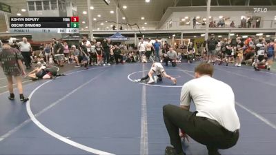 64 lbs Round 4 (6 Team) - Oscar Ormond, Takedown Elite vs Kohyn Deputy, POWA
